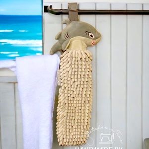 Norwex Shark Chenille Kids Towel